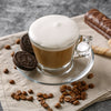 Raleigh Coffee & Tea Cups with saucers, Set of 6 - CRYSTALIA GLASS